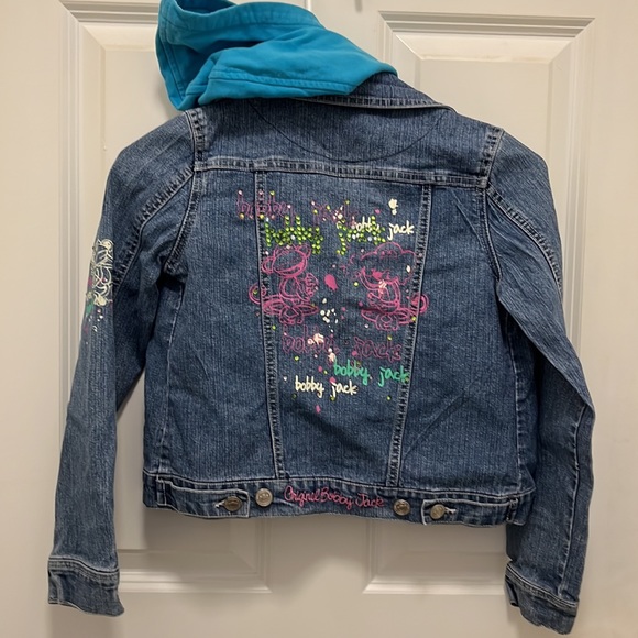Original Bobby jack jean jacket size 8 in kids - Picture 2 of 6
